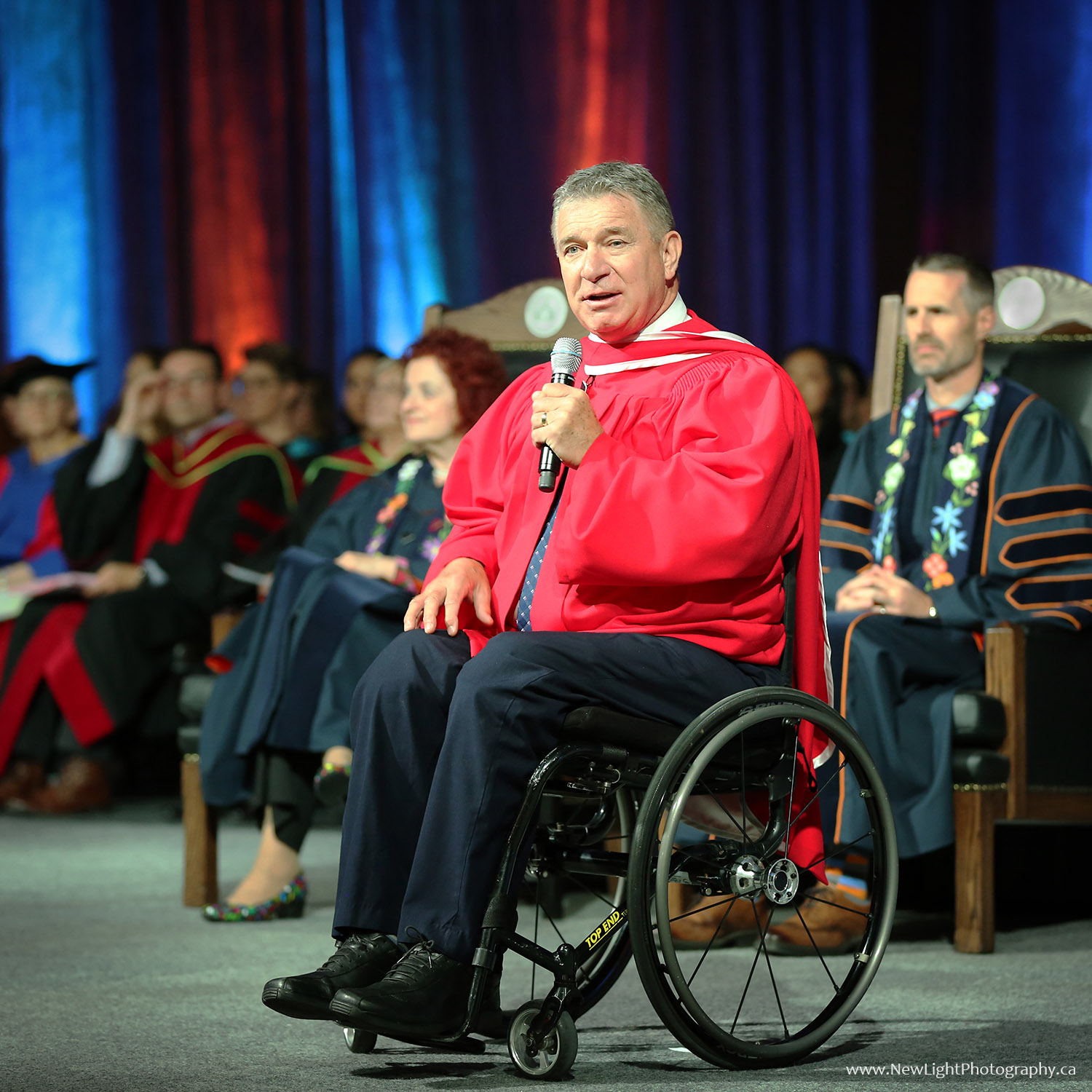 Ceremony photos from Athabasca University convocation